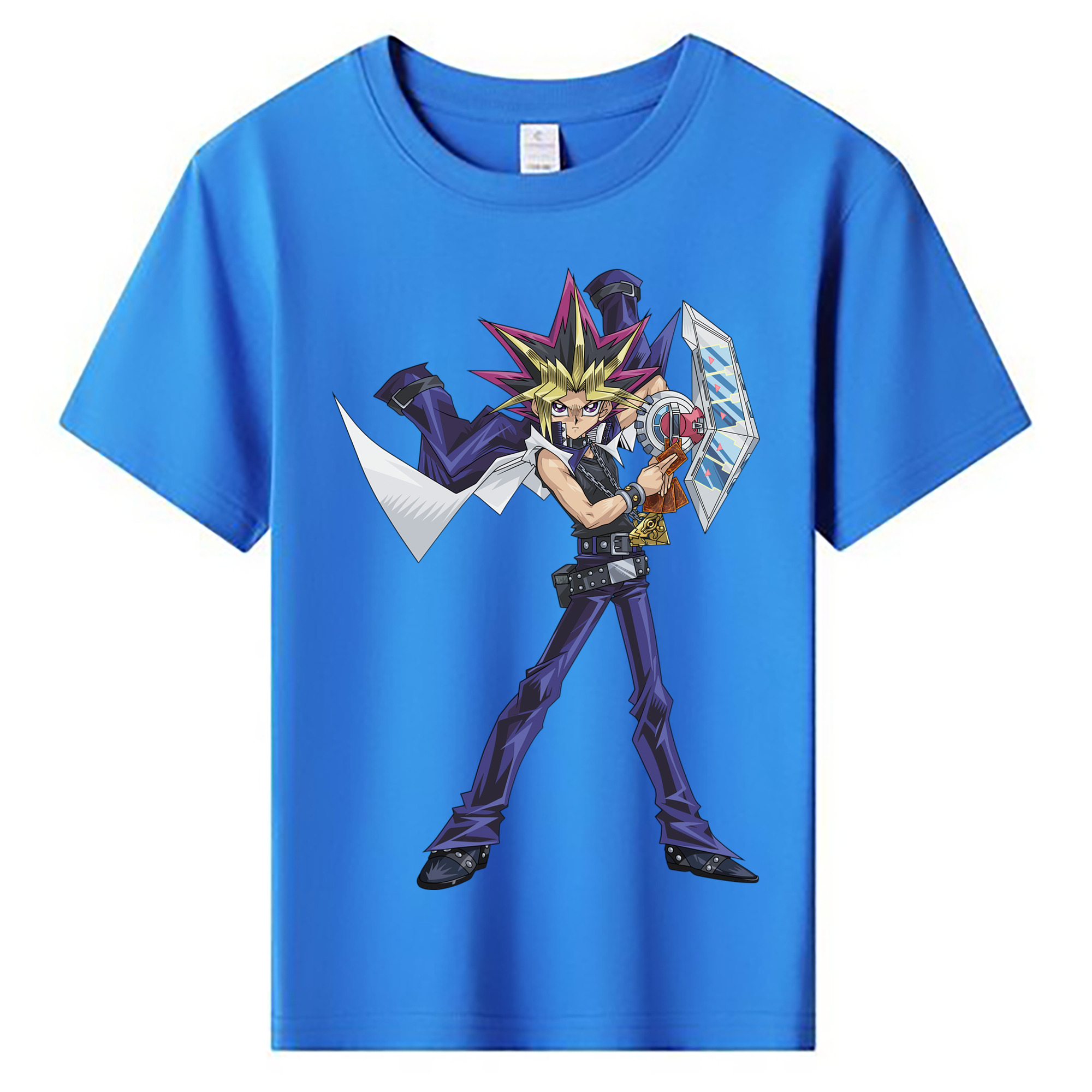 （画像用） 遊☆戯☆王 Yu-Gi-Oh! 綿100％キッズTシャツ（フロントプリント）